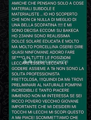 3894598437 - Studentessa Italianissima????? Brevi Giorni