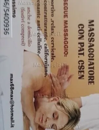 3465400936 - Massaggi X Uomo E Donna 393465400936